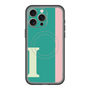 スリムプロテクションプレミアムケース with MagSafe［ オリジナル - initial color line - I green ］