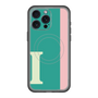スリムプロテクションプレミアムケース with MagSafe［ オリジナル - initial color line - I green ］