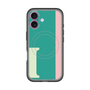 スリムプロテクションプレミアムケース with MagSafe［ オリジナル - initial color line - I green ］