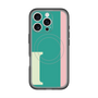 スリムプロテクションプレミアムケース with MagSafe［ オリジナル - initial color line - I green ］