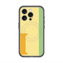 スリムプロテクションプレミアムケース with MagSafe［ オリジナル - initial color line - I yellow ］