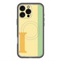 スリムプロテクションプレミアムケース with MagSafe［ オリジナル - initial color line - I yellow ］