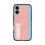 スリムプロテクションプレミアムケース with MagSafe［ オリジナル - initial color line - J pink ］