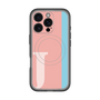 スリムプロテクションプレミアムケース with MagSafe［ オリジナル - initial color line - J pink ］