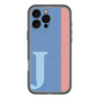スリムプロテクションプレミアムケース with MagSafe［ オリジナル - initial color line - J blue ］