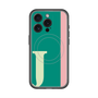 スリムプロテクションプレミアムケース with MagSafe［ オリジナル - initial color line - J green ］