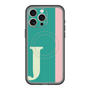 スリムプロテクションプレミアムケース with MagSafe［ オリジナル - initial color line - J green ］