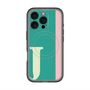 スリムプロテクションプレミアムケース with MagSafe［ オリジナル - initial color line - J green ］