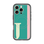 スリムプロテクションプレミアムケース with MagSafe［ オリジナル - initial color line - J green ］