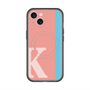 スリムプロテクションプレミアムケース with MagSafe［ オリジナル - initial color line - K pink ］
