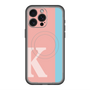 スリムプロテクションプレミアムケース with MagSafe［ オリジナル - initial color line - K pink ］
