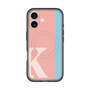 スリムプロテクションプレミアムケース with MagSafe［ オリジナル - initial color line - K pink ］