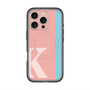 スリムプロテクションプレミアムケース with MagSafe［ オリジナル - initial color line - K pink ］