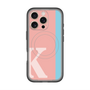 スリムプロテクションプレミアムケース with MagSafe［ オリジナル - initial color line - K pink ］