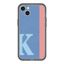 スリムプロテクションプレミアムケース with MagSafe［ オリジナル - initial color line - K blue ］
