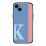 スリムプロテクションプレミアムケース with MagSafe［ オリジナル - initial color line - K blue ］