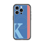 スリムプロテクションプレミアムケース with MagSafe［ オリジナル - initial color line - K blue ］