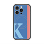 スリムプロテクションプレミアムケース with MagSafe［ オリジナル - initial color line - K blue ］
