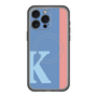 スリムプロテクションプレミアムケース with MagSafe［ オリジナル - initial color line - K blue ］