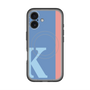 スリムプロテクションプレミアムケース with MagSafe［ オリジナル - initial color line - K blue ］