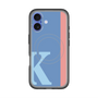 スリムプロテクションプレミアムケース with MagSafe［ オリジナル - initial color line - K blue ］