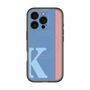 スリムプロテクションプレミアムケース with MagSafe［ オリジナル - initial color line - K blue ］