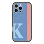 スリムプロテクションプレミアムケース with MagSafe［ オリジナル - initial color line - K blue ］