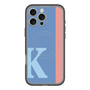 スリムプロテクションプレミアムケース with MagSafe［ オリジナル - initial color line - K blue ］