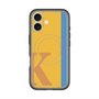 スリムプロテクションプレミアムケース with MagSafe［ オリジナル - initial color line - K orange ］