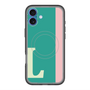 スリムプロテクションプレミアムケース with MagSafe［ オリジナル - initial color line - L green ］