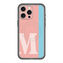 スリムプロテクションプレミアムケース with MagSafe［ オリジナル - initial color line - M pink ］