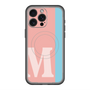 スリムプロテクションプレミアムケース with MagSafe［ オリジナル - initial color line - M pink ］