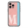 スリムプロテクションプレミアムケース with MagSafe［ オリジナル - initial color line - M pink ］