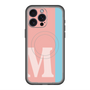 スリムプロテクションプレミアムケース with MagSafe［ オリジナル - initial color line - M pink ］