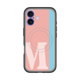 スリムプロテクションプレミアムケース with MagSafe［ オリジナル - initial color line - M pink ］