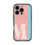 スリムプロテクションプレミアムケース with MagSafe［ オリジナル - initial color line - M pink ］