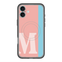 スリムプロテクションプレミアムケース with MagSafe［ オリジナル - initial color line - M pink ］