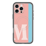 スリムプロテクションプレミアムケース with MagSafe［ オリジナル - initial color line - M pink ］