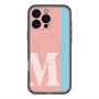 スリムプロテクションプレミアムケース with MagSafe［ オリジナル - initial color line - M pink ］