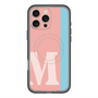 スリムプロテクションプレミアムケース with MagSafe［ オリジナル - initial color line - M pink ］