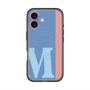 スリムプロテクションプレミアムケース with MagSafe［ オリジナル - initial color line - M blue ］
