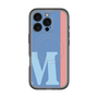 スリムプロテクションプレミアムケース with MagSafe［ オリジナル - initial color line - M blue ］