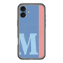 スリムプロテクションプレミアムケース with MagSafe［ オリジナル - initial color line - M blue ］