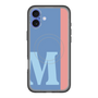 スリムプロテクションプレミアムケース with MagSafe［ オリジナル - initial color line - M blue ］