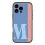 スリムプロテクションプレミアムケース with MagSafe［ オリジナル - initial color line - M blue ］
