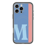 スリムプロテクションプレミアムケース with MagSafe［ オリジナル - initial color line - M blue ］
