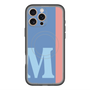 スリムプロテクションプレミアムケース with MagSafe［ オリジナル - initial color line - M blue ］