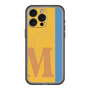 スリムプロテクションプレミアムケース with MagSafe［ オリジナル - initial color line - M orange ］