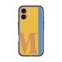 スリムプロテクションプレミアムケース with MagSafe［ オリジナル - initial color line - M orange ］