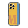 スリムプロテクションプレミアムケース with MagSafe［ オリジナル - initial color line - M orange ］